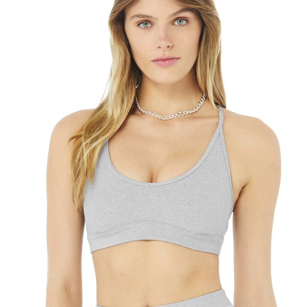 SOLD Alo Yoga Ribbed Blissful Bra